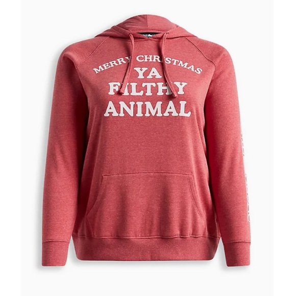 torrid Tops - TORRID NWT HOME ALONE COZY FLEECE HOODIE